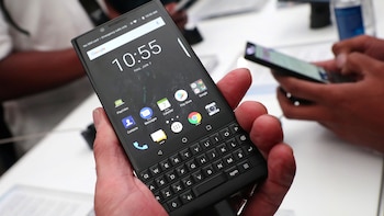 Actualmente, los teléfonos BlackBerry solo