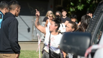 En la inmediaciones del comercio