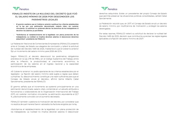 La petición de Fenalco busca que el alto tribunal defina también los criterios aplicables para determinar el salario mínimo de 2027 - crédito Fenalco
