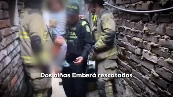 Las menores están a manos