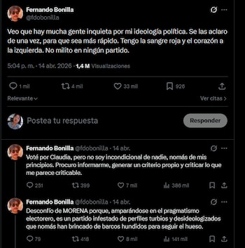 El actor y comediante tiene una herencia política importante de la que resulta difícil separarse.