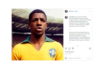 El mensaje de Pelé en