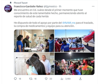 El funcionario aseguró que se
