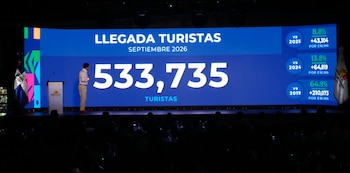 Las llegadas aéreas registraron en septiembre el mejor resultado de la historia del turismo dominicano con 533,735 pasajeros. (Cortesía: David Collado)