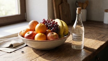Cómo desinfectar frutas y verduras con vinagre (sin jabón)