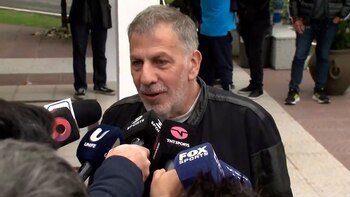 La emoción del hijo de