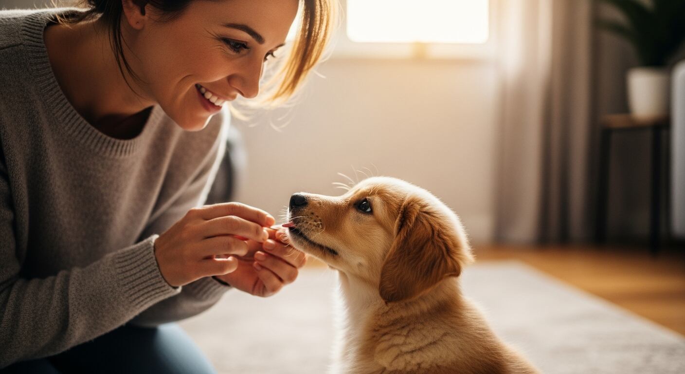 El tono de voz cálido y agudo fortalece la relación emocional entre humanos y sus perros y gatos (Imagen Ilustrativa Infobae)