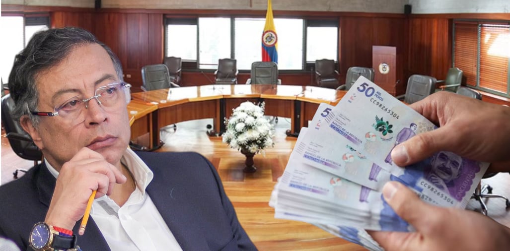 La Corte advirtió posibles afectaciones al principio democrático y a la separación de poderes - crédito Luisa González/REUTERS, Corte Constitucional y Presidencia de la República