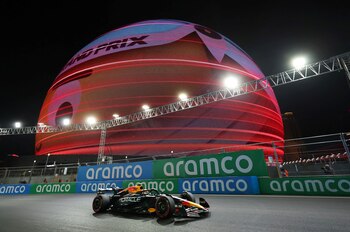 Checo Pérez terminó en el