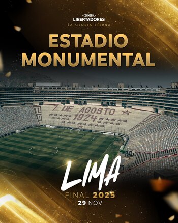 Nuevamente, la ciudad más importante del Perú, será la sede del torneo de clubes más importante de Sudamérica - crédito @Libertadores / X
