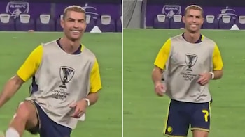 El gesto obsceno de Cristiano Ronaldo cuando la hinchada rival coreó el nombre de Messi en la derrota de Al Nassr