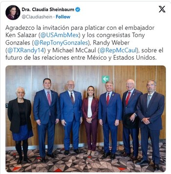 Claudia Sheinbaum también compartió detalles