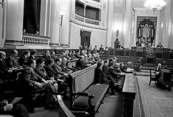 29/09/2026 Sesión del Consejo Nacional del Movimiento
POLÍTICA
EUROPA PRESS ARCHIVO