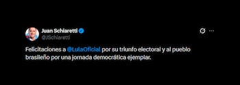 Reaccion de los politicos de argentina ante el triunfo de lula da silva