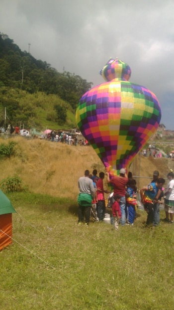 Los globos de mecha está
