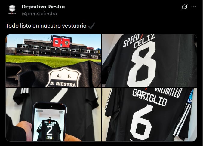 Así está el vestuario