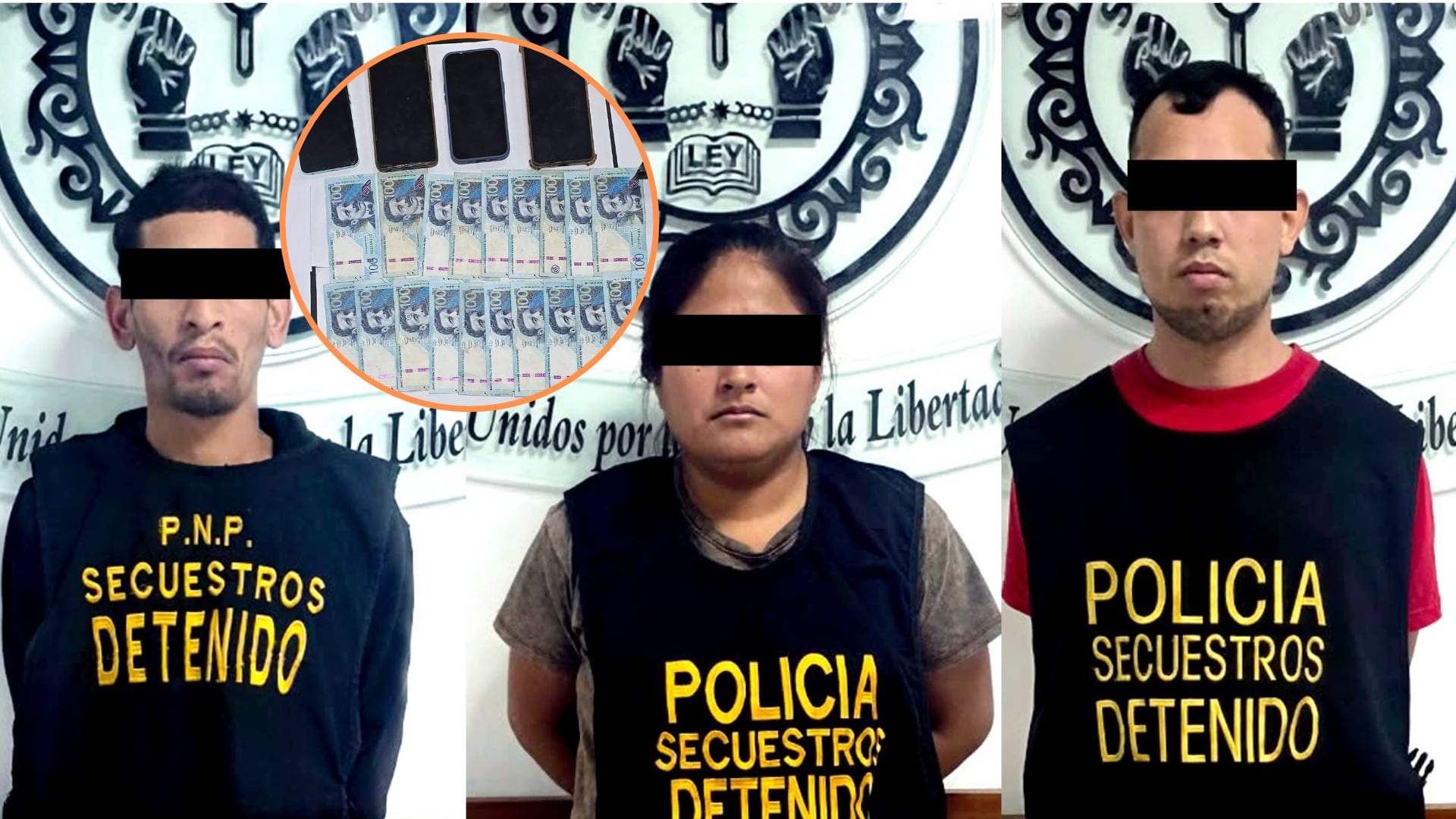 Capturan a tres presuntos integrantes de “Los Merry” por secuestro y extorsión a prestamista: exigían S/5.000 por su liberación