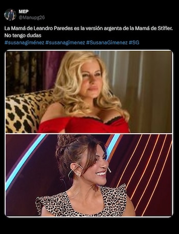 Myriam, la madre de Leandro