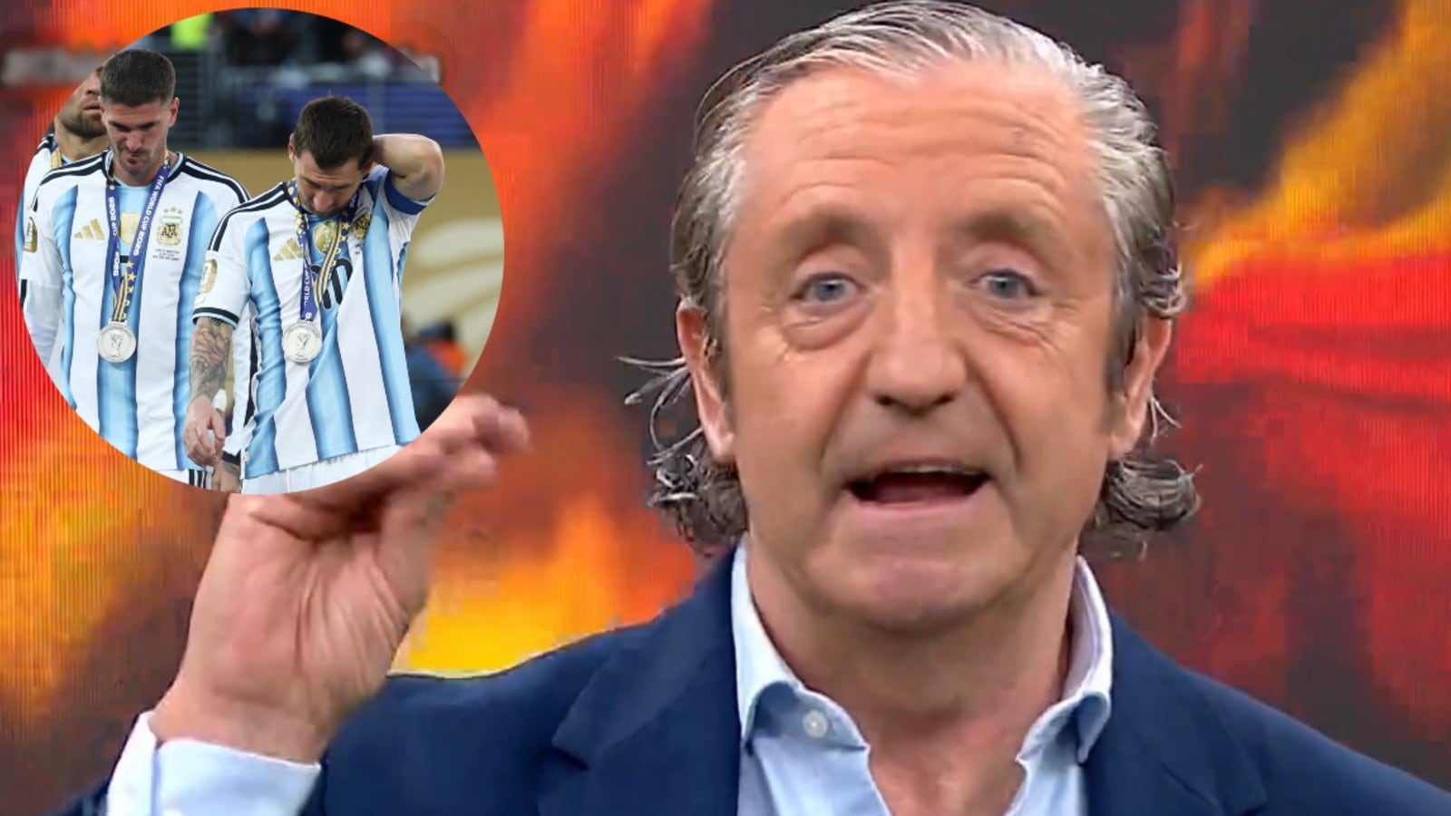 La feroz crítica de un famoso periodista español para Argentina tras la derrota en la final del Mundial: “La imagen es patética”