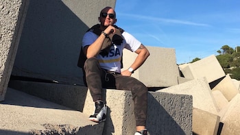 Garmendia, en una de sus