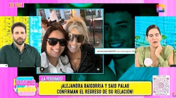 Rodrigo González arremete contra Said Palao y sorprende con fuerte mensaje a Ale Baigorria. Captura: Amor y Fuego.