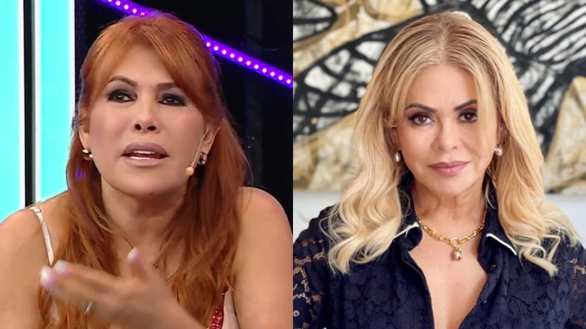 Magaly Medina respalda a Gisela Valcárcel tras bochornoso incidente en América TV.