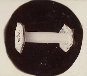 Fotografía de un cristal de