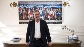 Pablo Javkin en su despacho