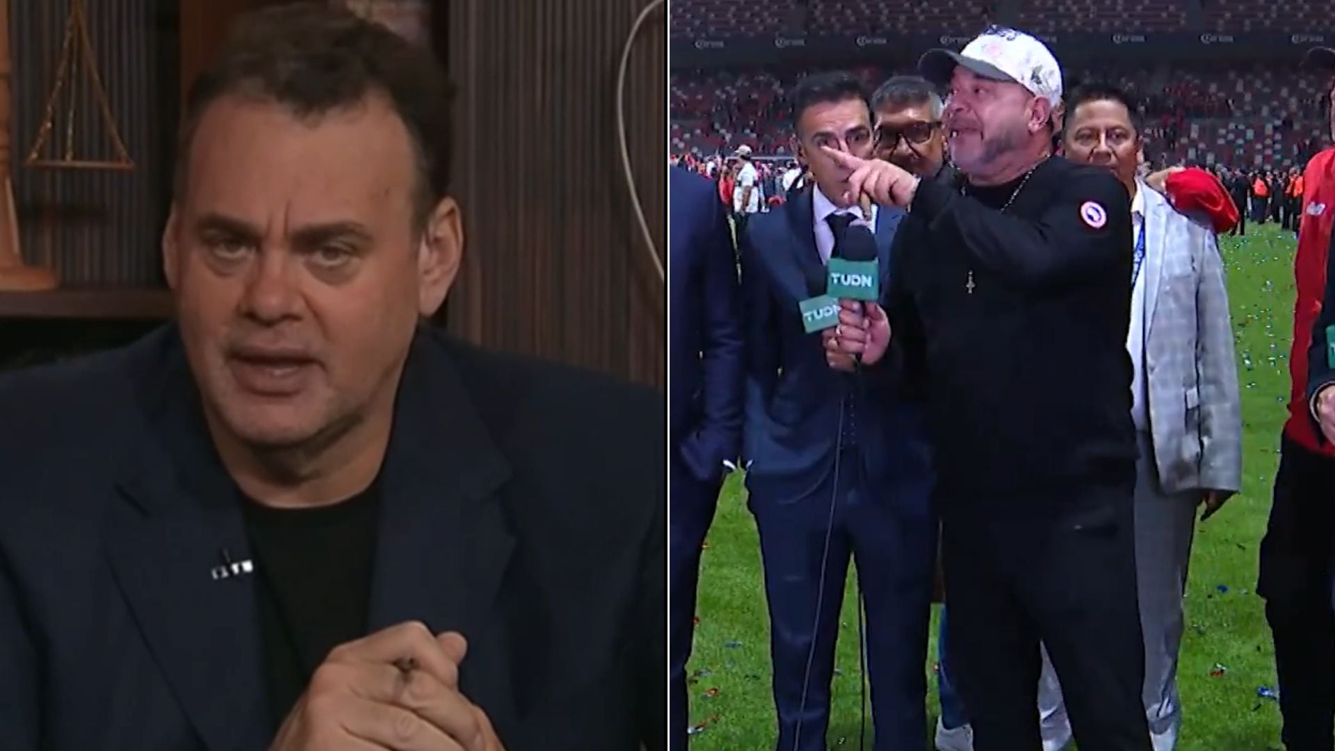 Faitelson reveló cómo fue la pelea con el Turco Mohamed (X/ @TUDNMEX)