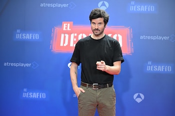 Willy Bárcenas en la presentación