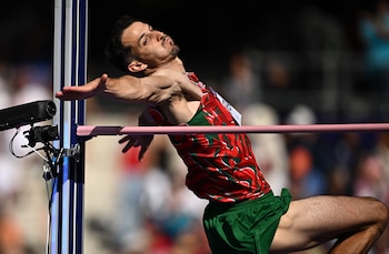Edgar Rivera en los Juegos Olímpicos de París 2024. (REUTERS/Dylan Martinez)