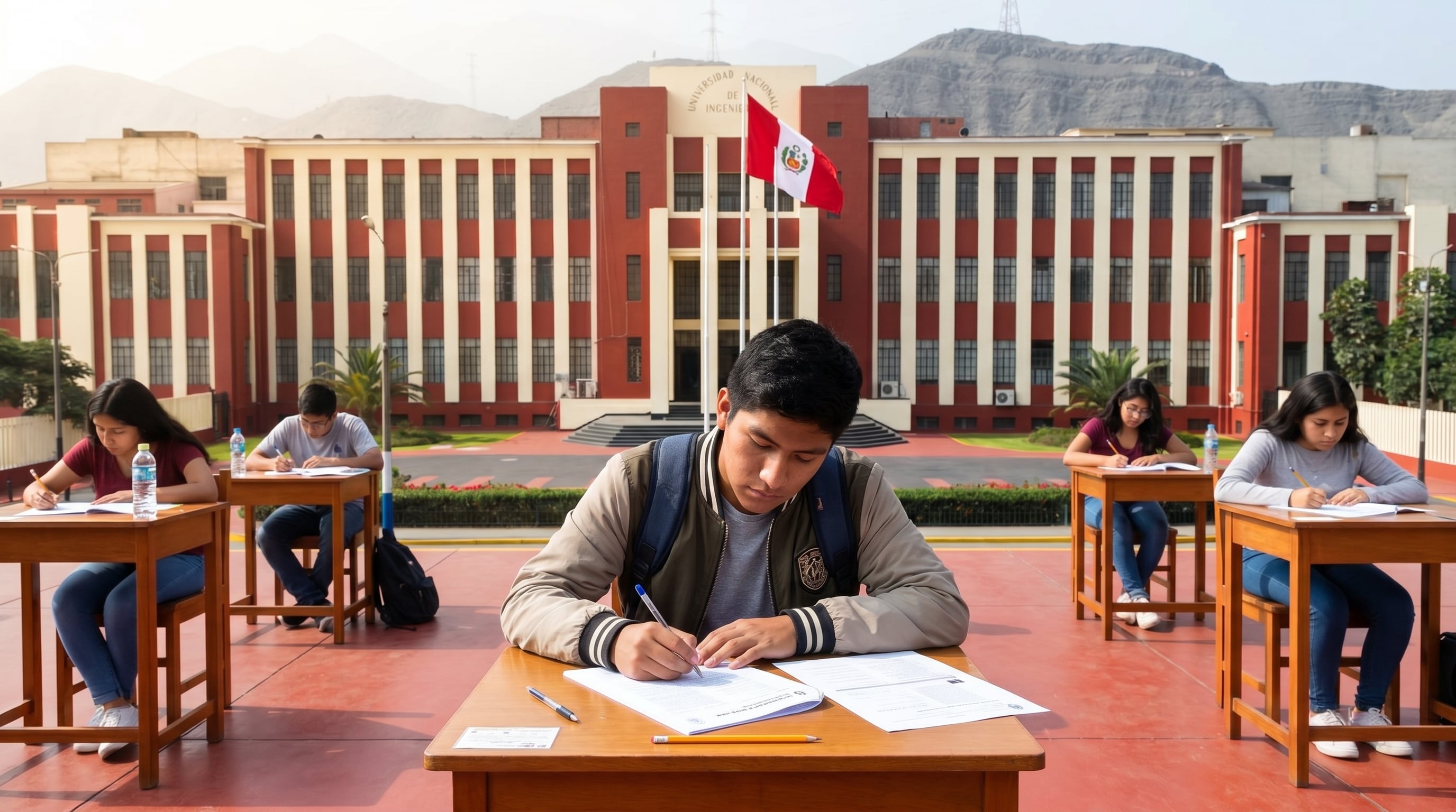 Examen de Admisión UNI 2026-II inicia este lunes 10 de agosto con más de 5.500 postulantes y tres jornadas de evaluación