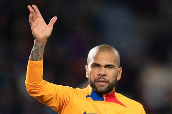 El futbolista Dani Alves (Brett