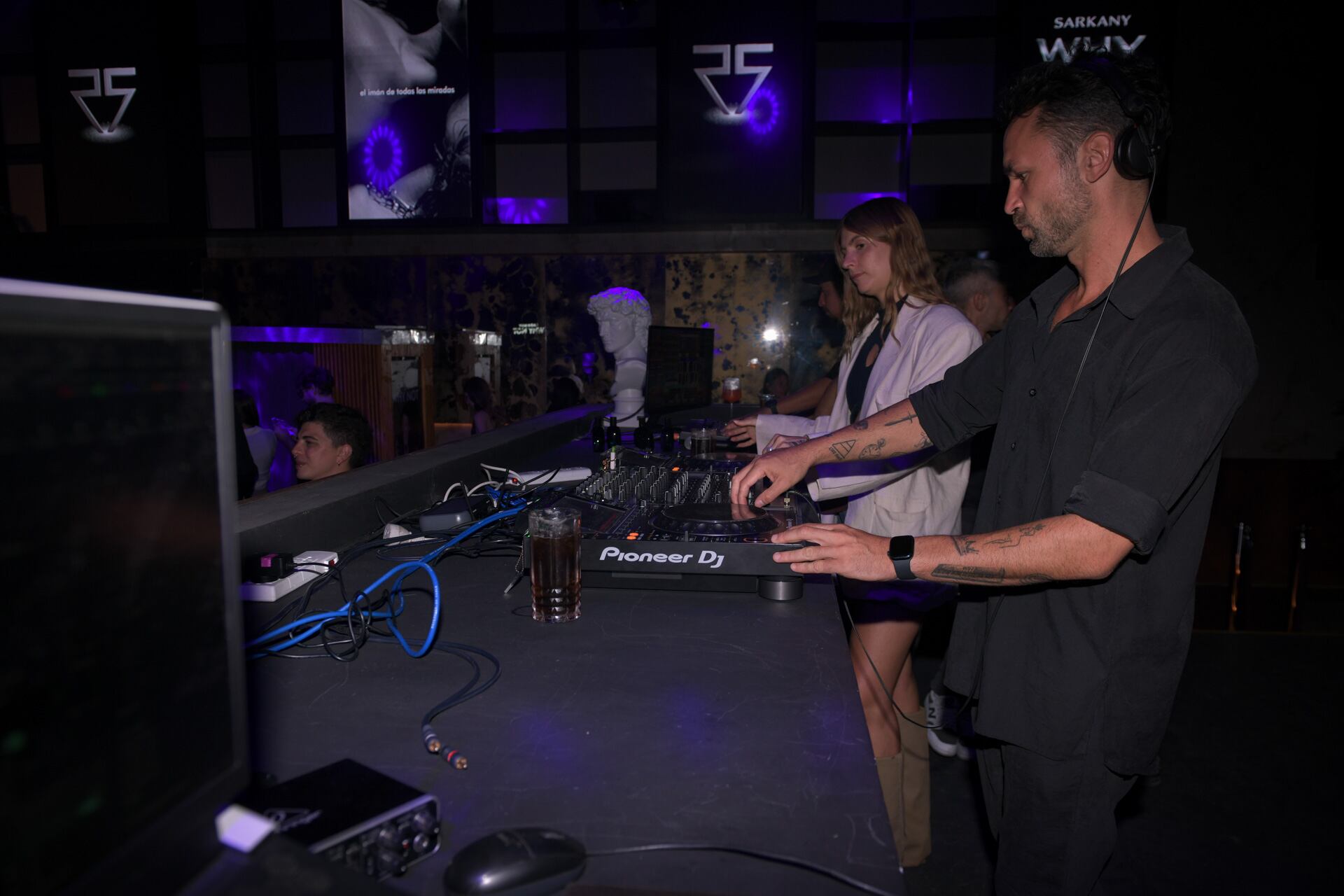 El DJ Ale Kis puso la música en la segunda parte de la noche