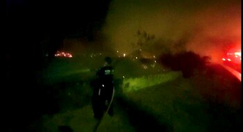 incendio baldío san luis potosí