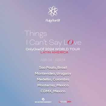 OnlyOneOf vendrá a México. (@OnlyOneOf_twt)