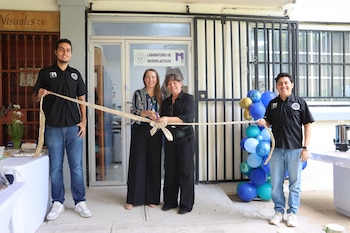 El Laboratorio de Microplásticos funcionará en la sede de Tocumen de la Universidad Tecnológica de Panamá y apoyará investigaciones sobre contaminación ambiental. Cortesía Senacyt