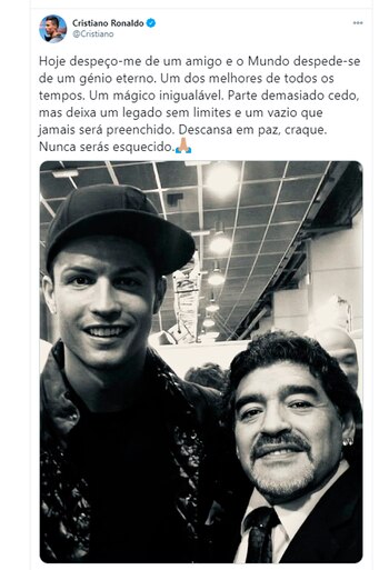 La despedida de Cristiano Ronaldo