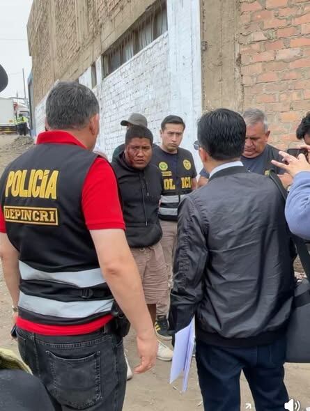 El ataque ocurrió alrededor de las 9:30 a. m., cerca de la sede de Reniec, en la avenida F. Facebook: José Antonio Palacios Obregón