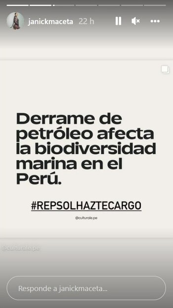 Janick Maceta se pronunció en