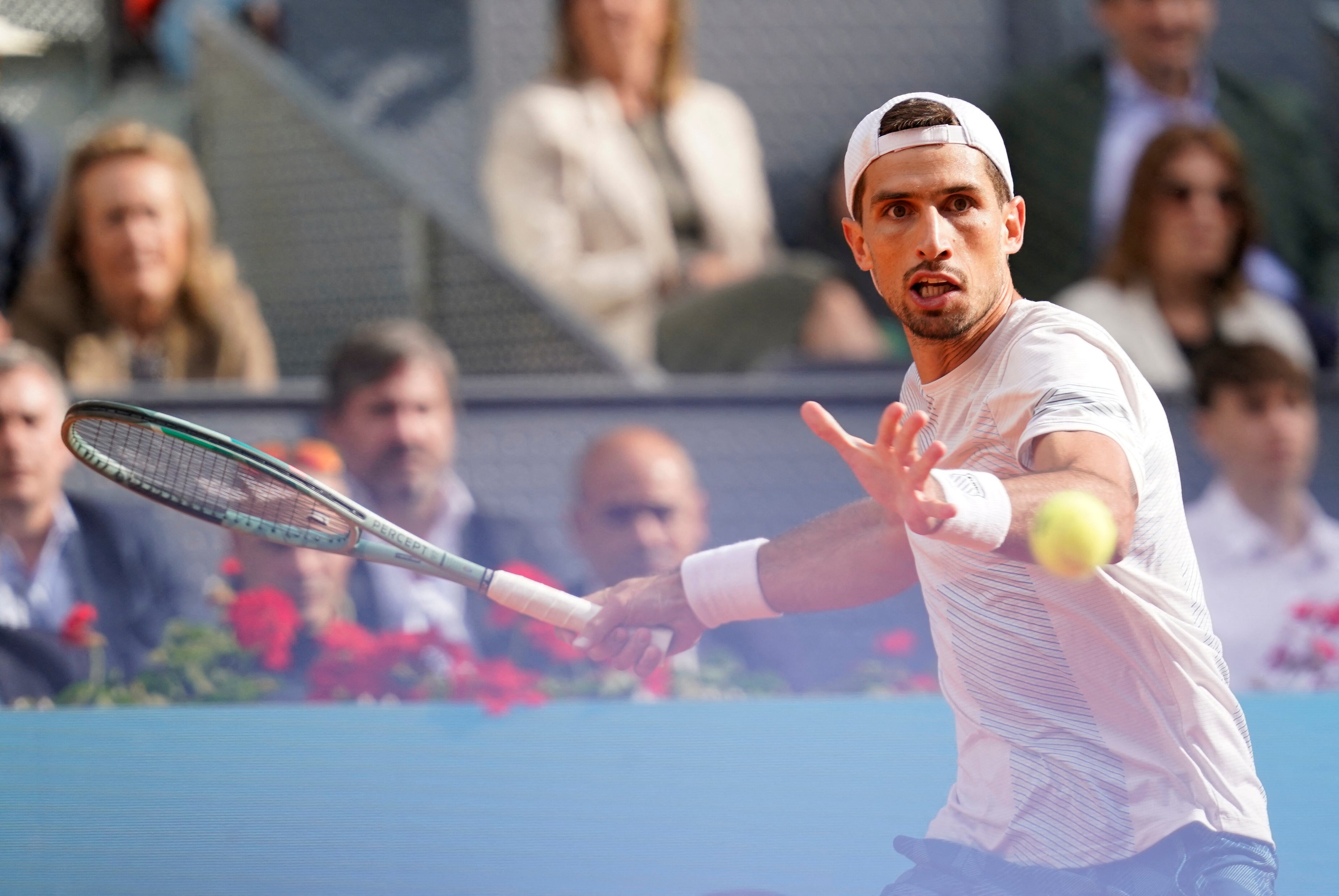 El argentino Pedro Cachin atravesó fracturas, dolores crónicos y torneos jugados al límite para cumplir su sueño de meterse en el Top 50 del ranking mundial(Crédito: REUTERS/Ana Beltran)