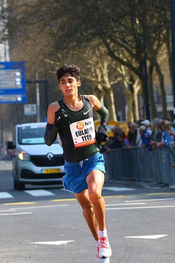 Eulalio en la Maratón de