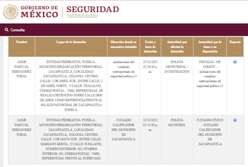 Jaime Toral fue trasladado a