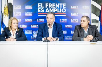 La candidata a la vicepresidenta