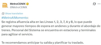 Avance en tiempo real de