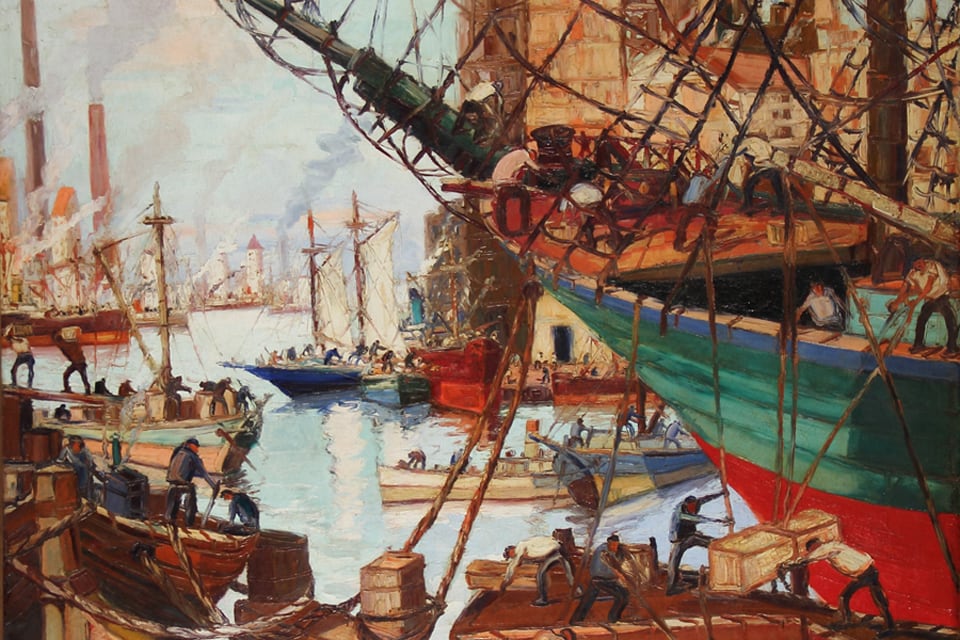 Uno de sus cuadros más conocidos,