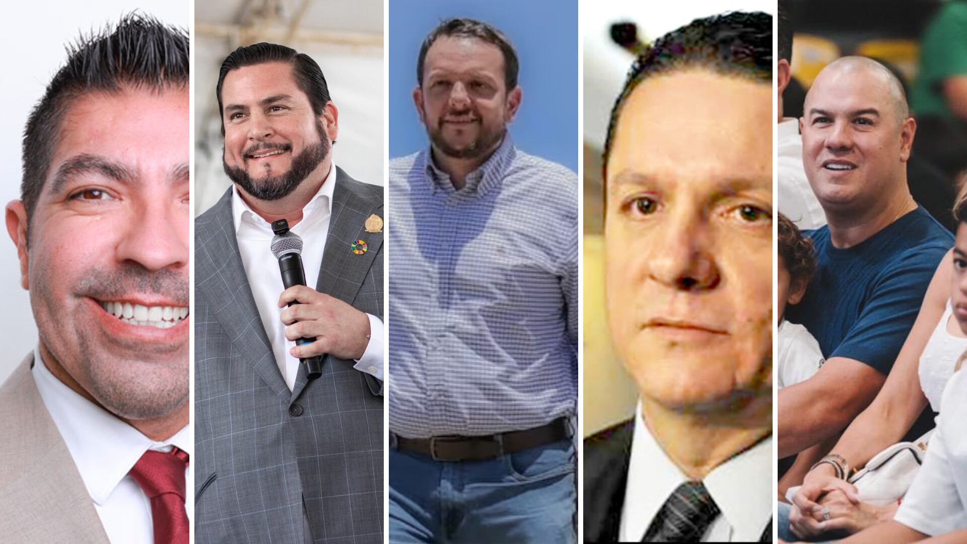 Ellos son los personajes que citó la FGR (Collage)