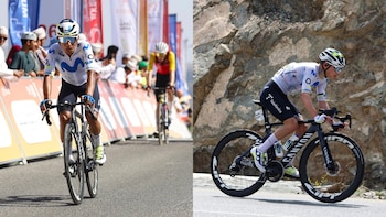 Diego Pescador, del Movistar Team,