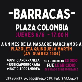 Este jueves, una nueva marcha
