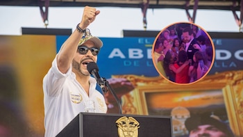 El presidente Abelardo de la Espriella fue invitado al cumpleaños de uno de sus sobrinos y se divirtió como nunca: todo quedó en video